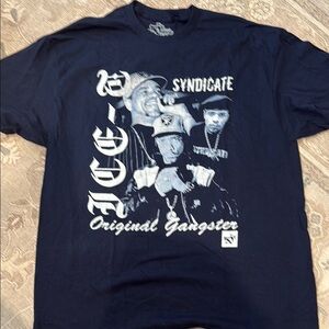 NWOT ICE T Men's Black Graphic T-Shirt sz xl